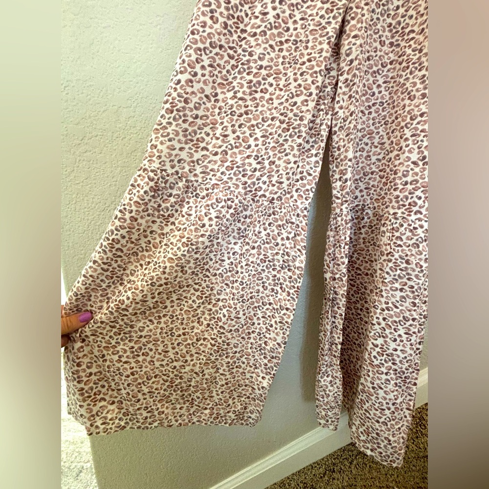 Japna pink leopard print jumpsuit - Picture 3 of 6